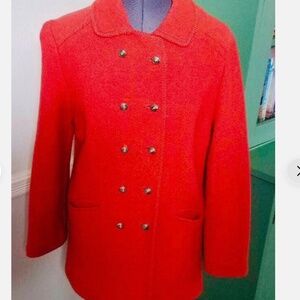 SALZBURGER …  beautiful double breasted wool jacket made in Austria!  Size Large